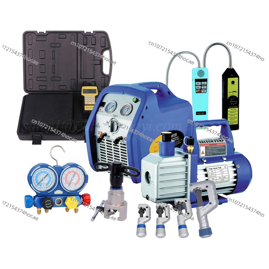 Coolant Flush Machine - Refrigerant Vacuum Pump Recovery Machine Electronic