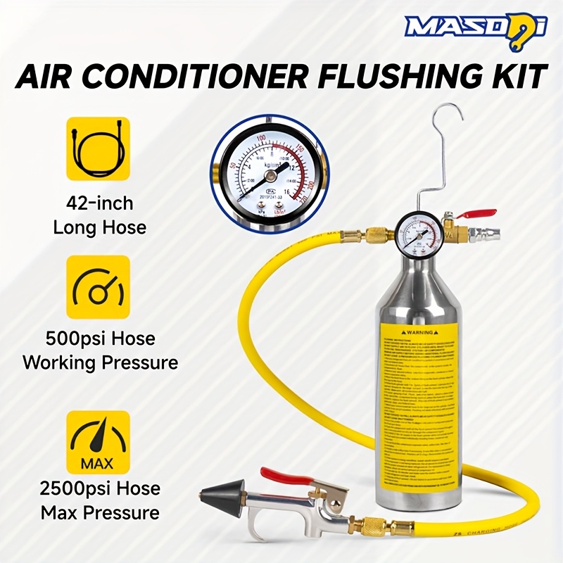 Air Conditioner Flush Kit Flus - Coolant Flush Machine review and price