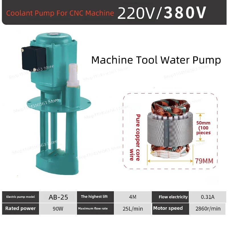 90W AB-25 Coolant Pump - 220V/ - Coolant Flush Machine review and price